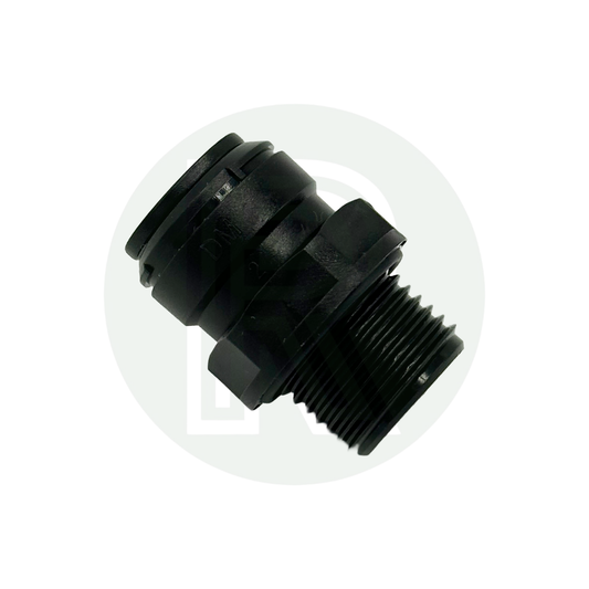 12mm Female to 1/2" BSPP (Parallel) Male straight adaptor