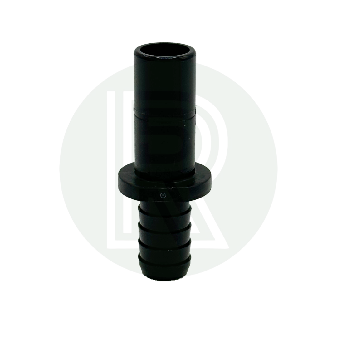 Stem Adaptor for 12mm push-fit connection to 3/8" (10mm) ID Flexible Hose