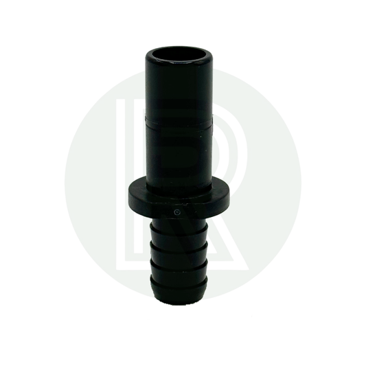 Stem Adaptor for 12mm push-fit connection to 3/8" (10mm) ID Flexible Hose