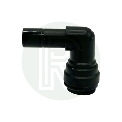 12mm Pushfit Stem Elbow Connector