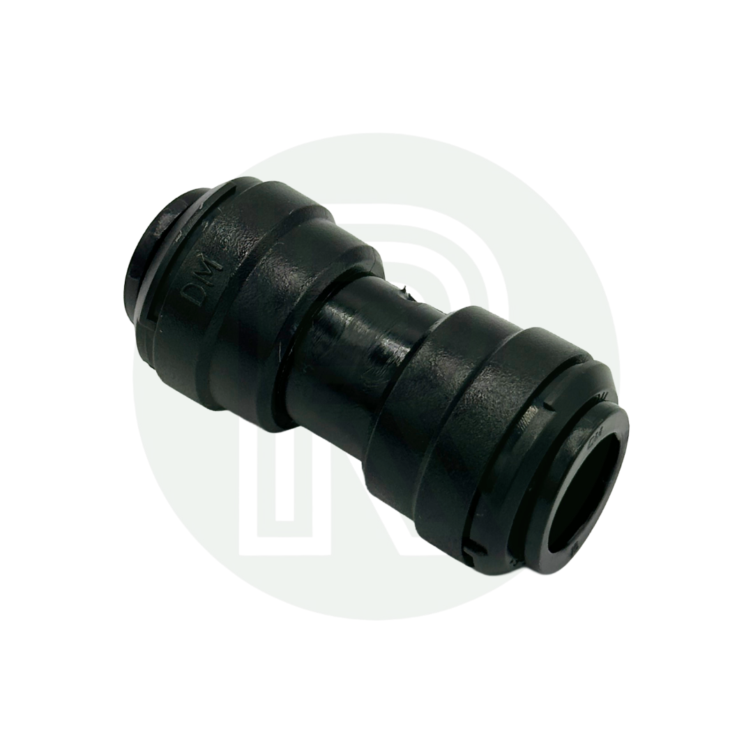12mm Pushfit Straight Connector