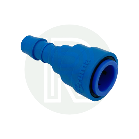 Speedfit connector 12mm to 3/8 flexible pipe adapter detail