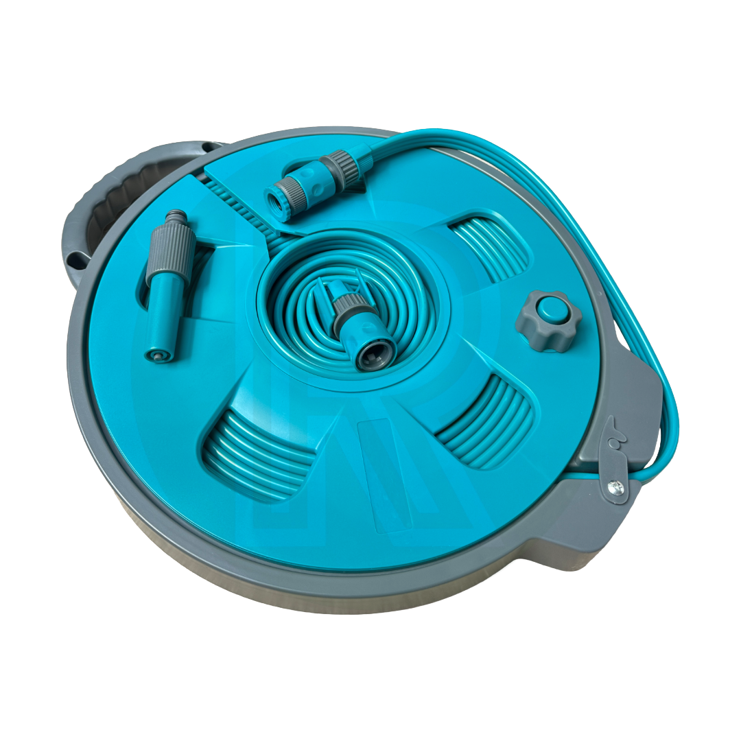 Liberty Leisure 15m Food Safe Roll On Water Hose Caravan Motorhome Tap Kit