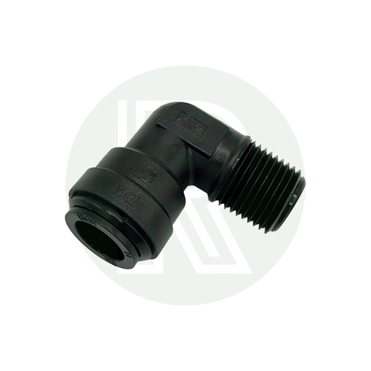 15mm Pushfit Female to 1/2" BSPT Elbow