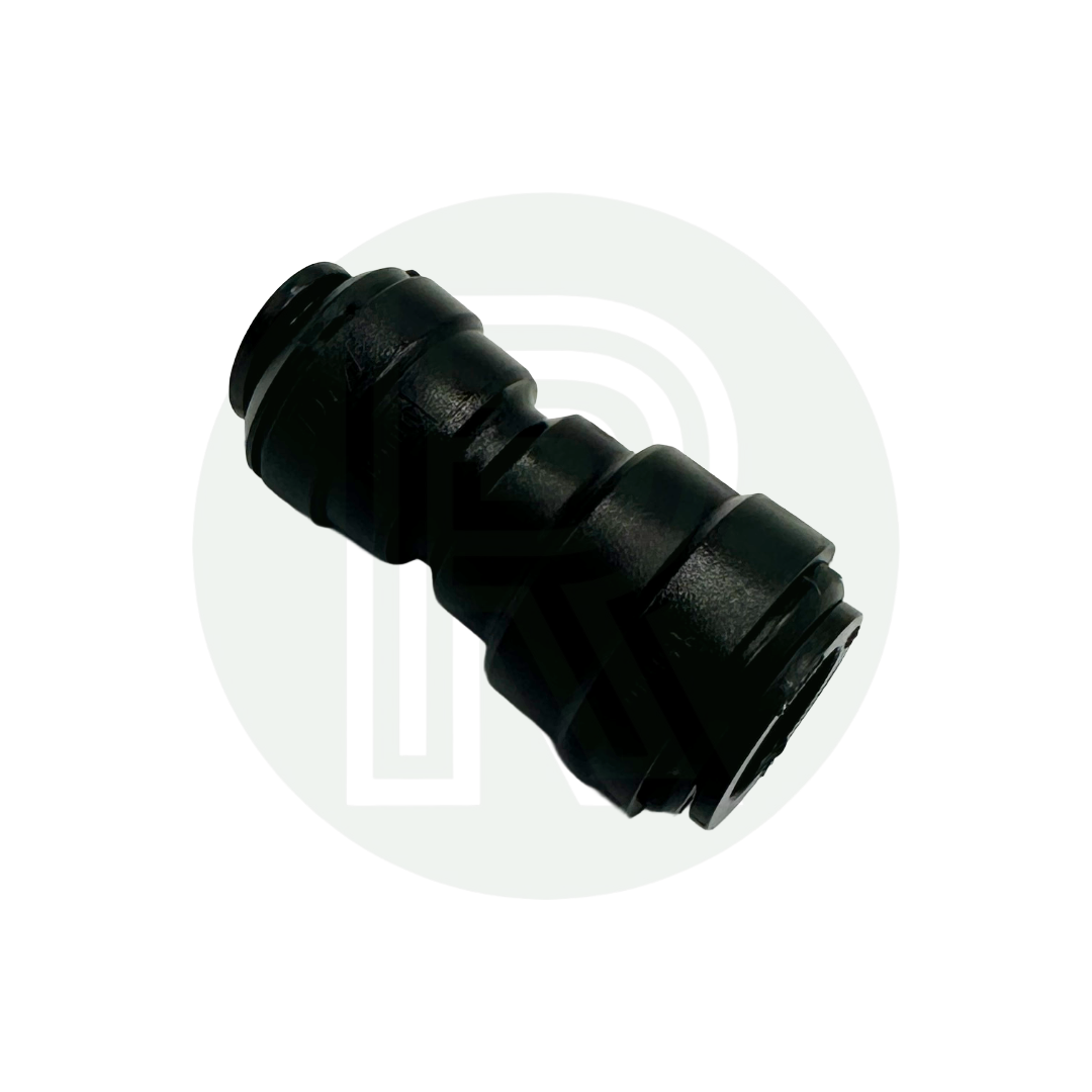 15mm to 12mm Pushfit Adaptor for Bullfinch Outdoor Shower Point - Black