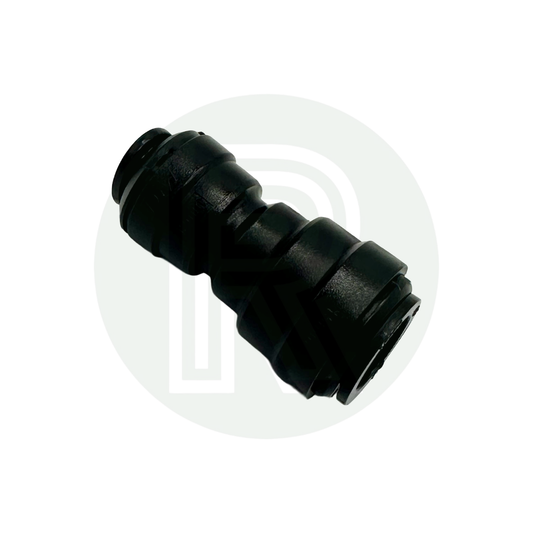 15mm to 12mm Pushfit Adaptor for Bullfinch Outdoor Shower Point - Black