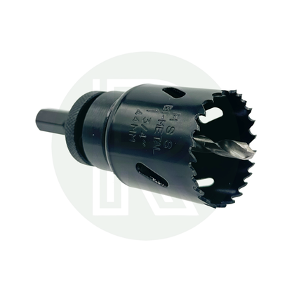hole saw drill bit for 1 inch Kwiq tank fitting installation cutting plastic water tanks