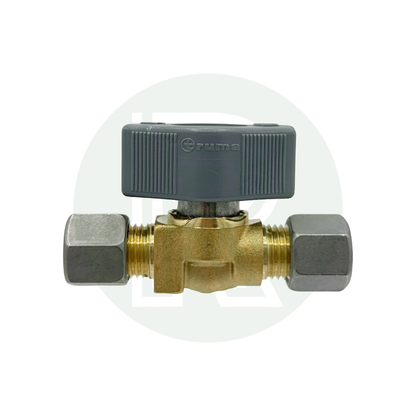 Truma 1 way manifold showing 8mm pipe connections