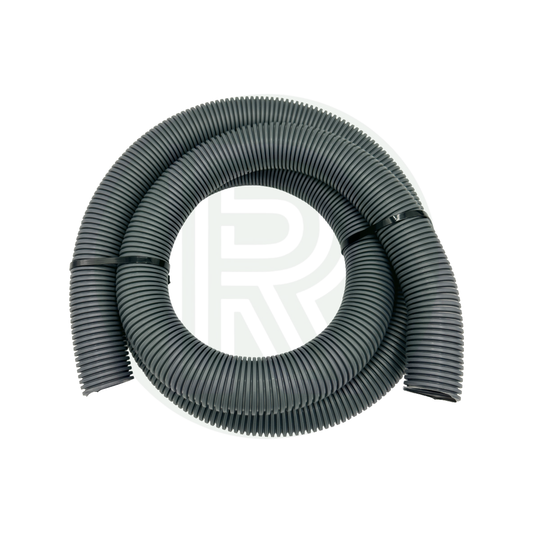 Grey 23.5mm convoluted waste pipe sold per metre for motorhome caravan campervan and marine waste water systems