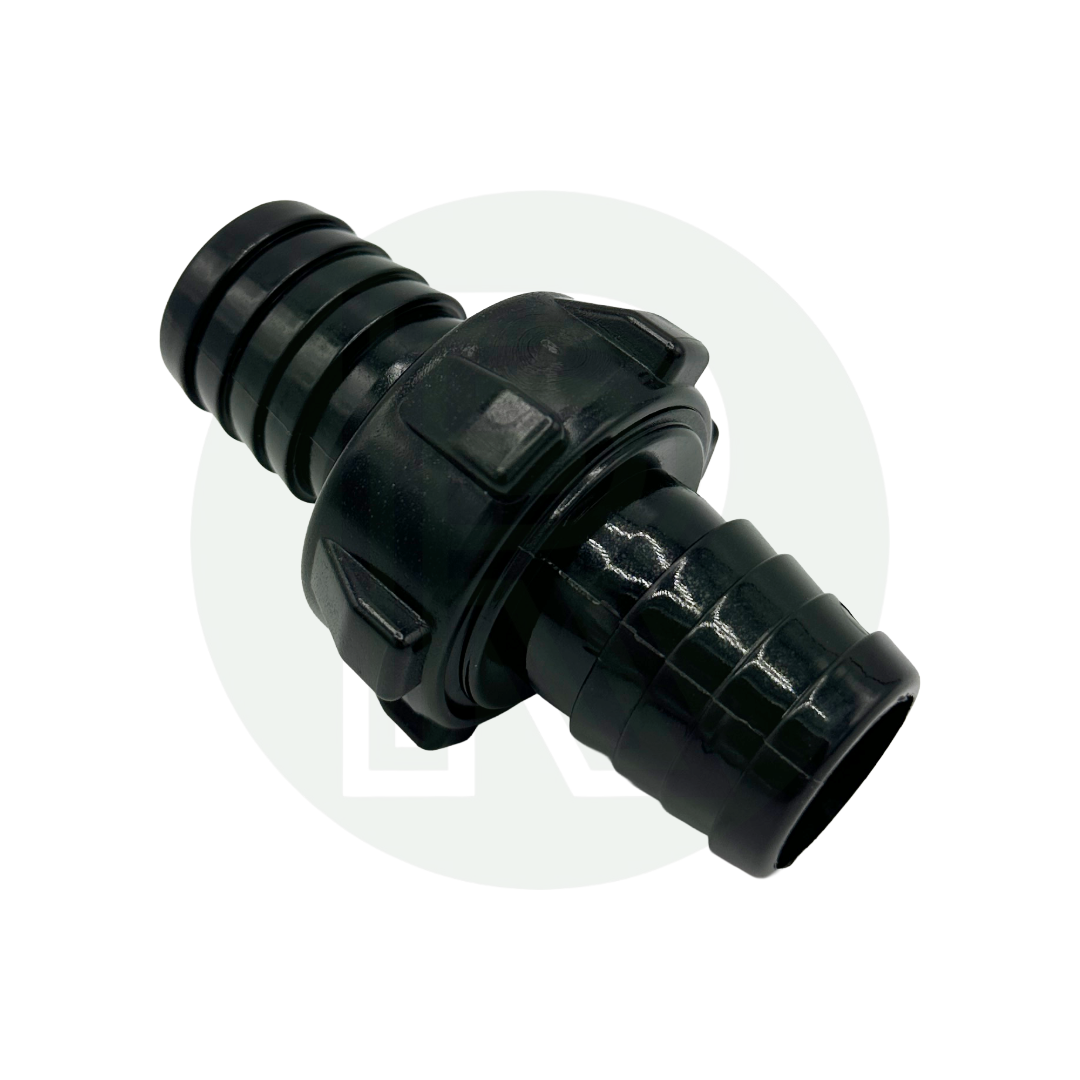 28.5mm threaded waste hose connector for caravan and motorhome grey waste system