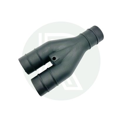 28.5mm Y Piece Connector – Black