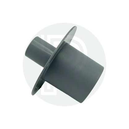 Grey 28mm push fit floor connector for secure waste pipe installations through vehicle floors28mm-grey-floor-waste-pipe-connector