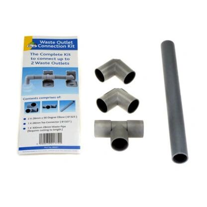 28mm Waste Water Pipe Outlet Connection Kit