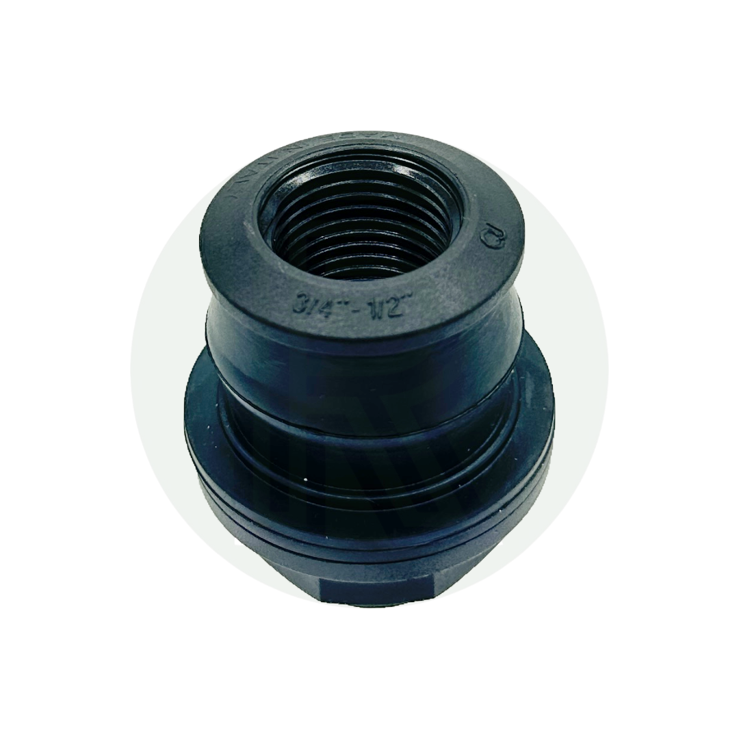 3/4 inch Kwiq tank fitting internal side bulkhead connector for water tanks watertight seal