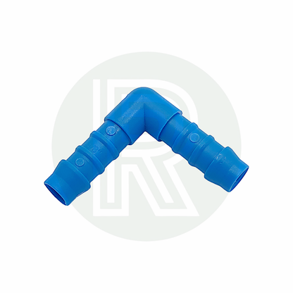 3/8 inch equal 90 degree elbow hose connector for joining flexible water hoses in caravan motorhome and campervan plumbing systems
