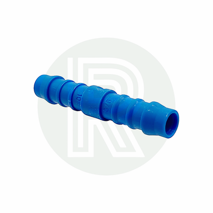 3/8 inch equal straight hose connector for joining two 3/8 inch flexible water hoses in caravan motorhome and campervan plumbing systems