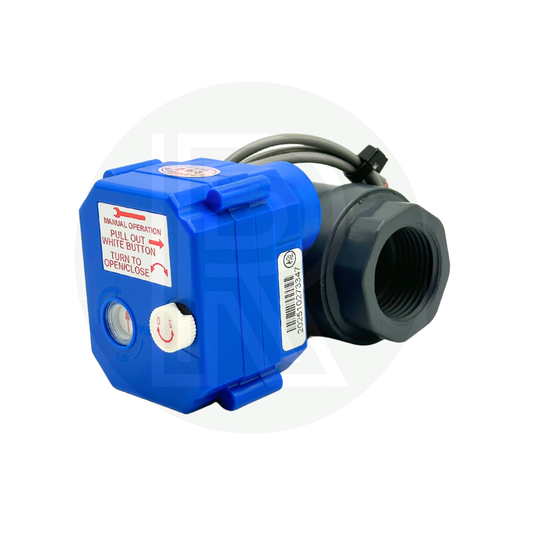 💧🚐 1" BSP 12v Dump Drain Valve for Waste or Fresh Water Tank