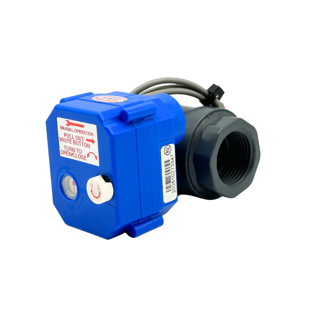 💧🚐 1" BSP 12v Dump Drain Valve for Waste or Fresh Water Tank Motorhome