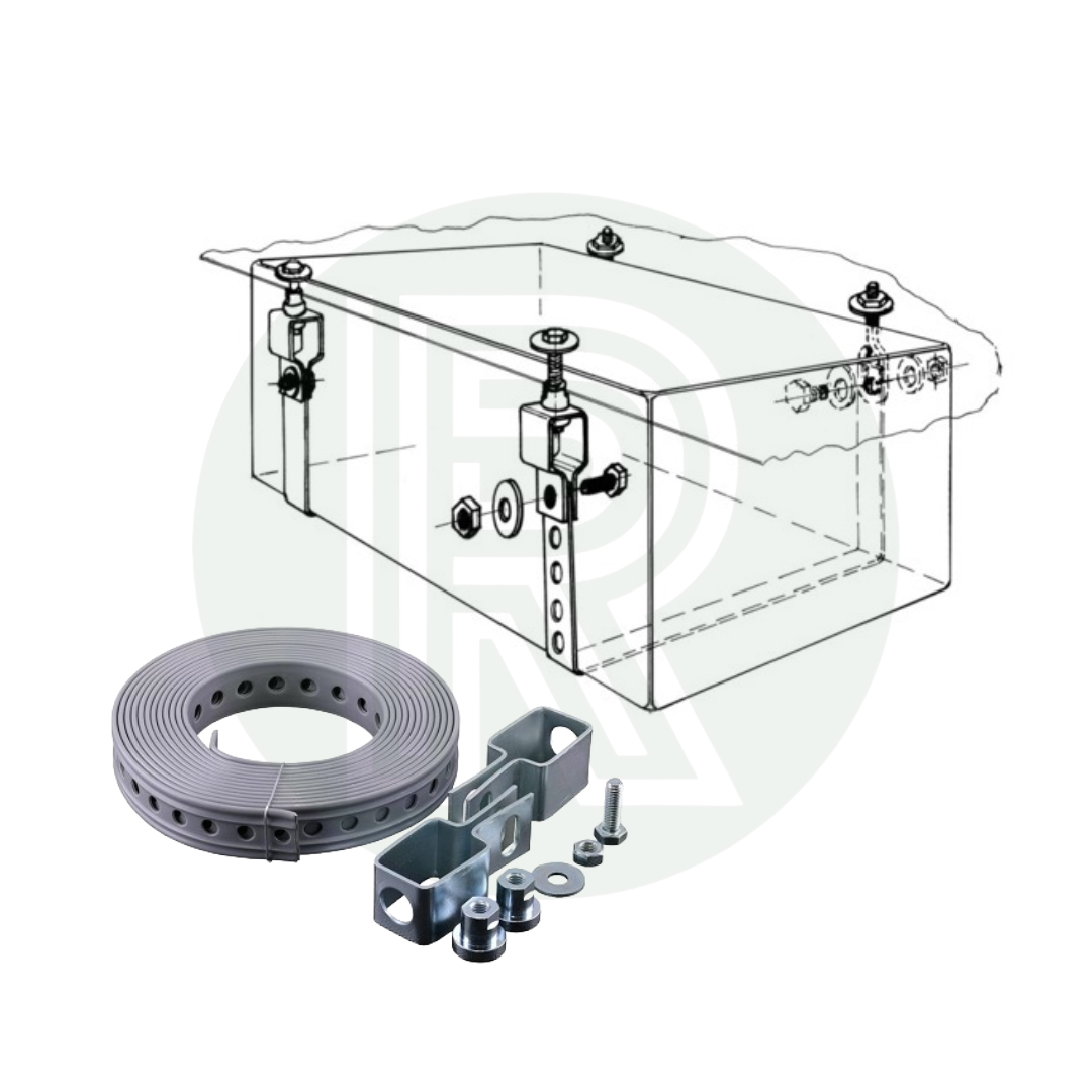 40L Underslung Fresh Water Tank & Back Fill Kit 750mm(L) x 370mm(W) x 160mm(H)