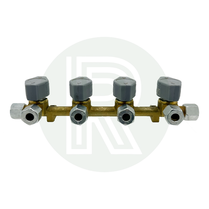 Truma gas manifold four outlet