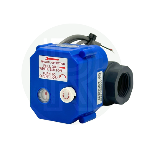 💧🚐 3/4" BSP 12v Dump Drain Valve for Waste or Fresh Water Tank