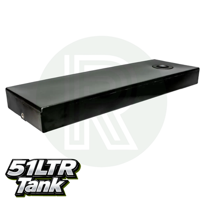 51ltr Black Underslung Water Tank