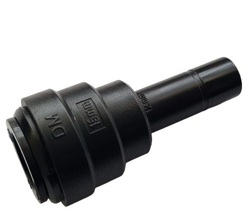 15mm Female to 12mm Male Pushfit Adaptor