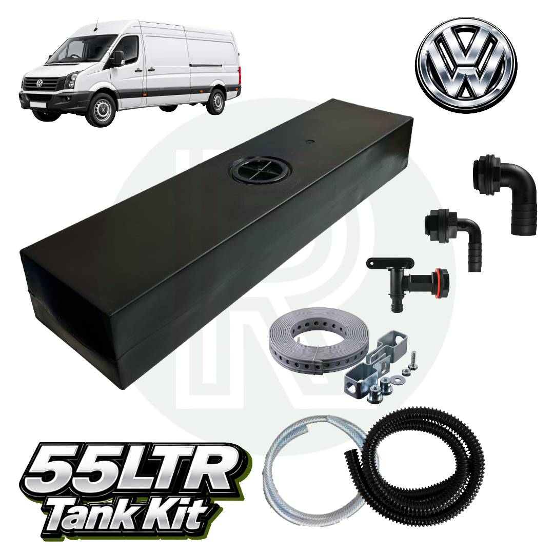 55L Underslung Waste Water Tank Kit – VW Crafter (2006–2017)
