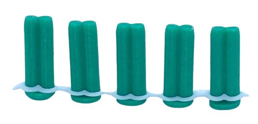 5 x Swift/Reich/Vector - Tap/Shower Green Safety Retaining Plastic Pins