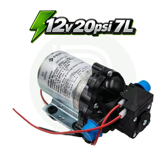12v/20psi/7Ltr Shurflo Trail King Water Pump - OEM