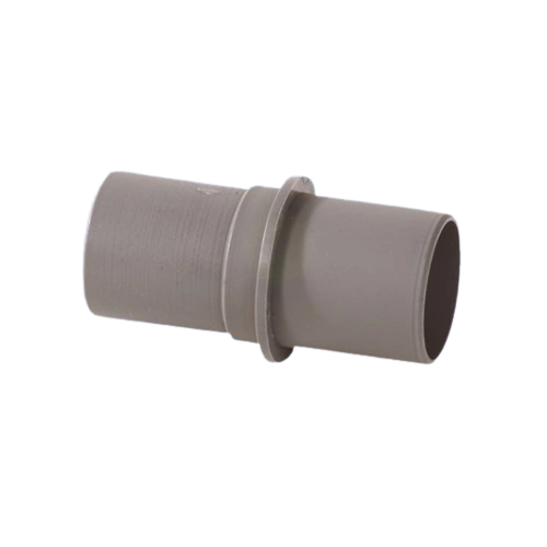 28.5mm to 28mm Push Fit Grey Straight Waste Pipe Reducer