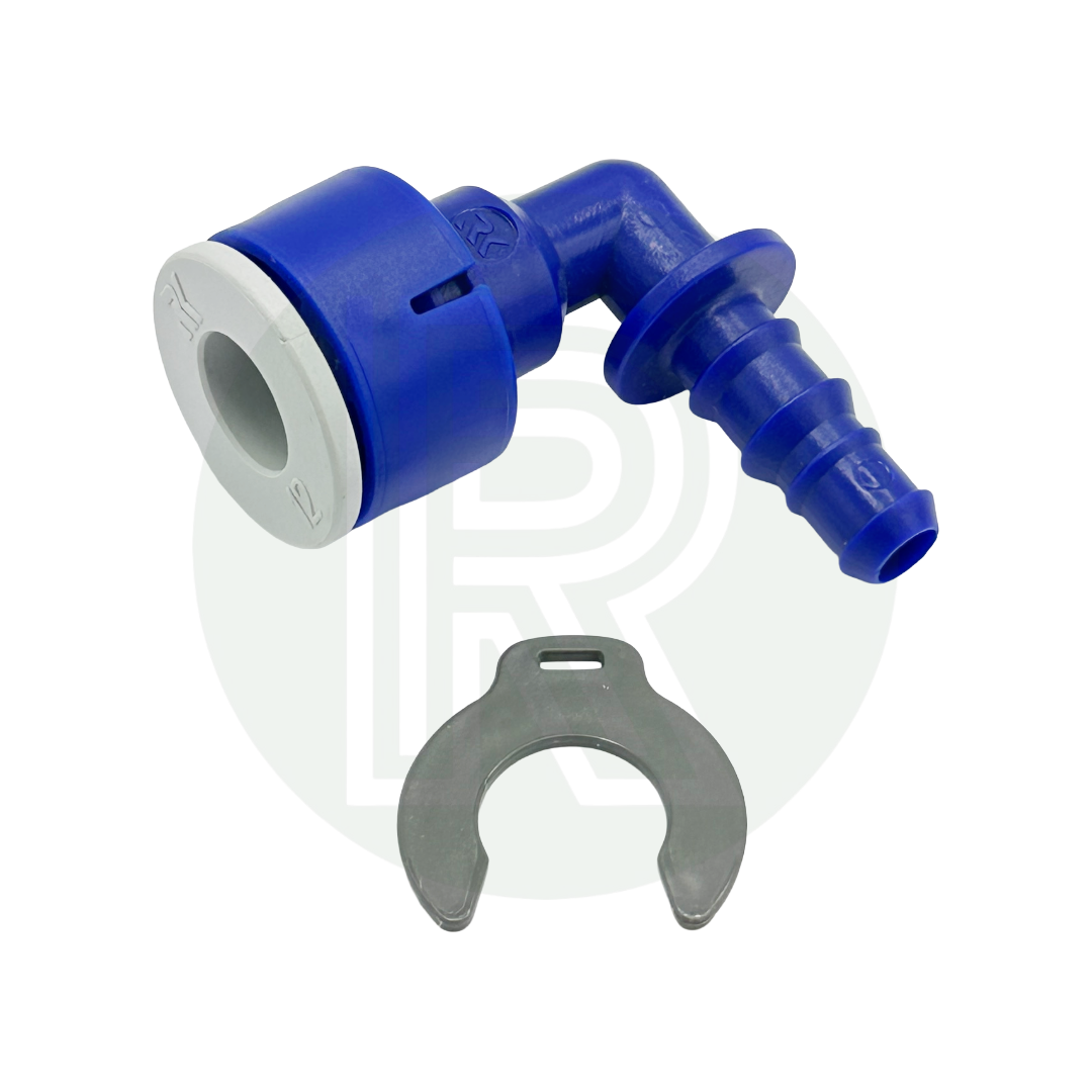 Reich - UniQuick 12mm to 12mm Barbed Elbow