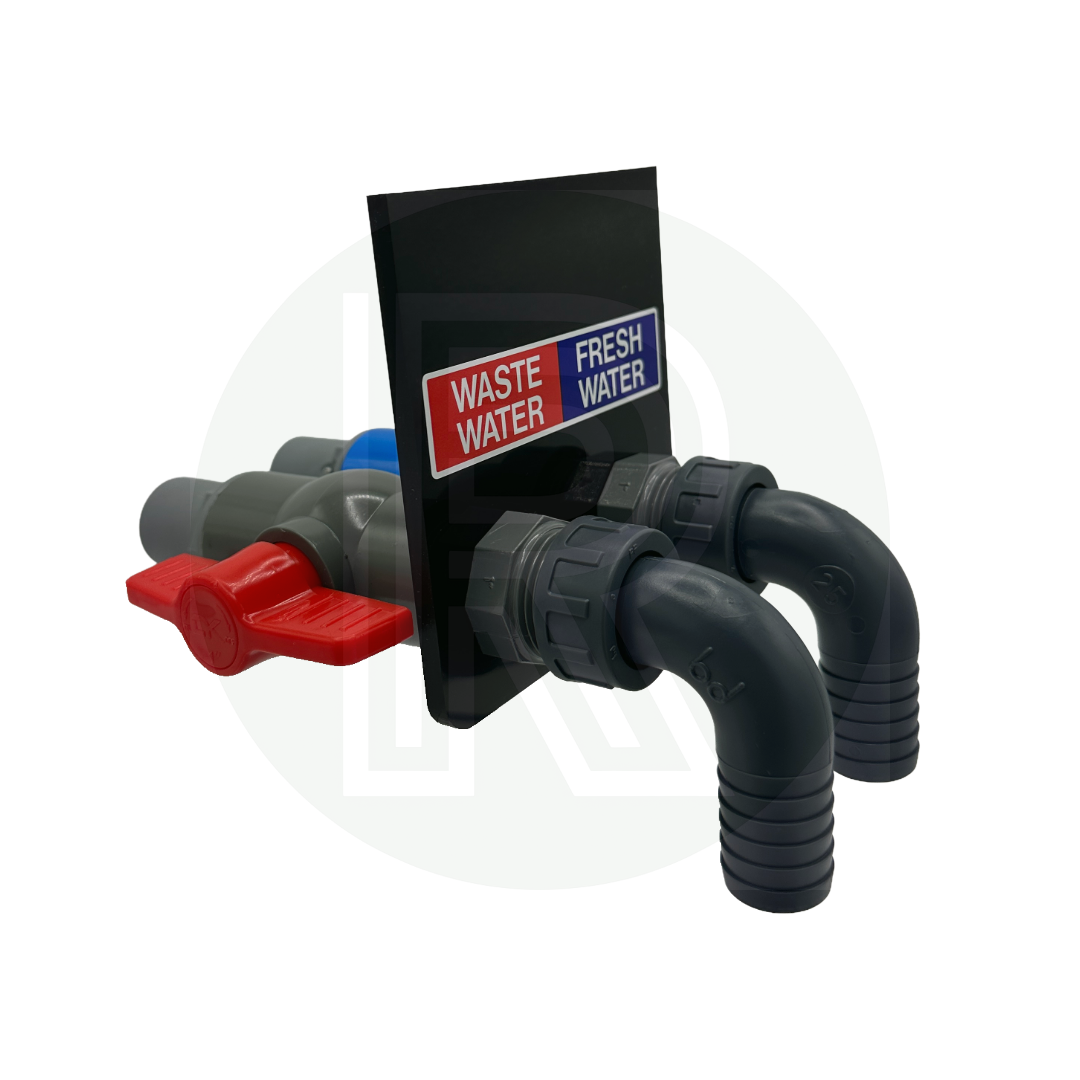 Sill Mounted Double Drain For Autotrail V-Line