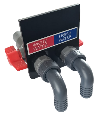 Sill Mounted Double Drain For Autotrail V-Line