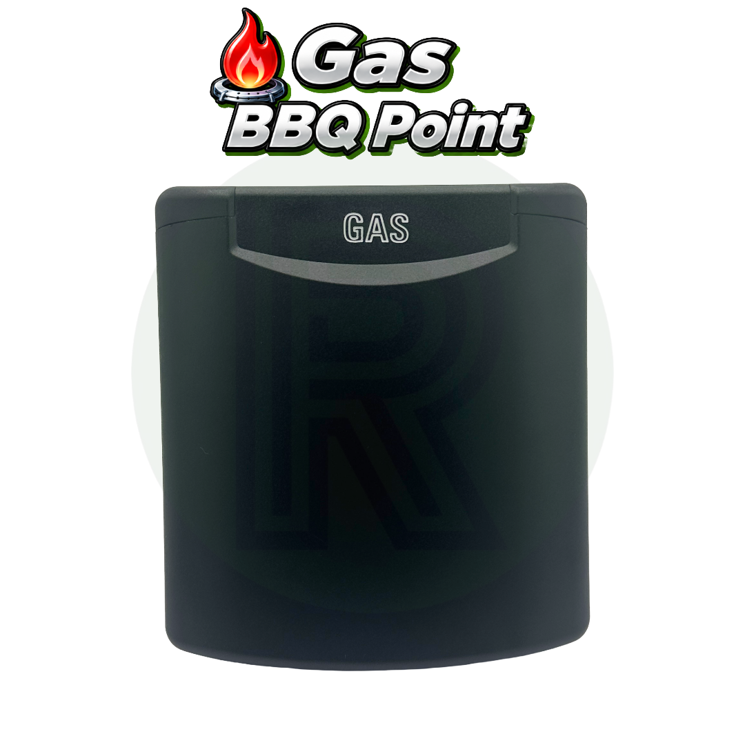FAWO External Gas BBQ Point Magnetic Flap Black