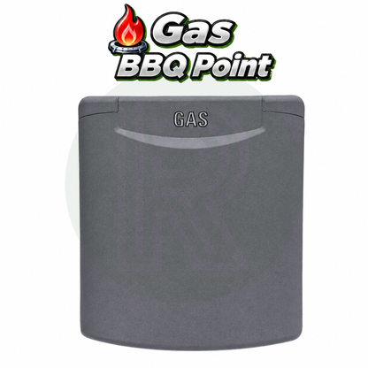 FAWO External Gas BBQ Point Magnetic Flap Grey