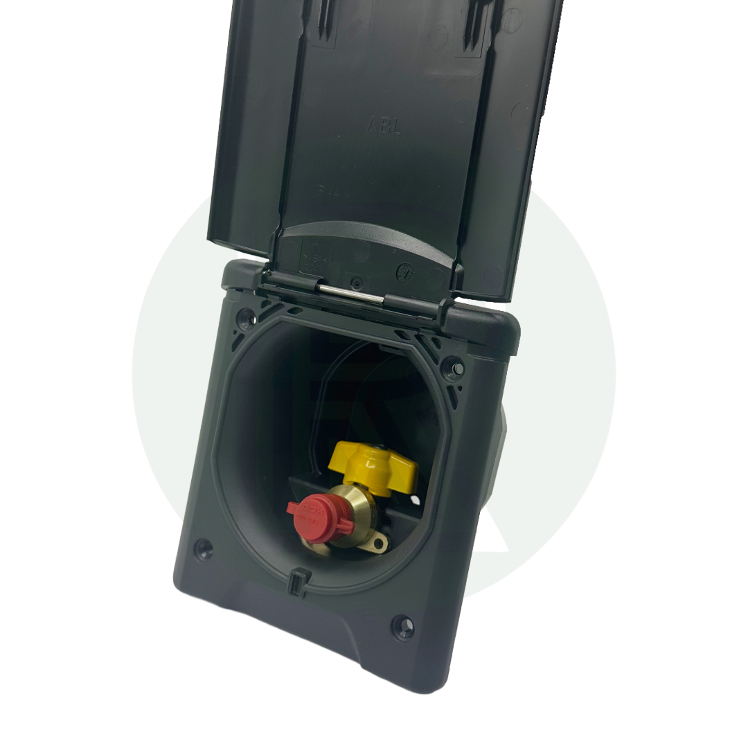 FAWO External Gas BBQ Point Magnetic Flap Black