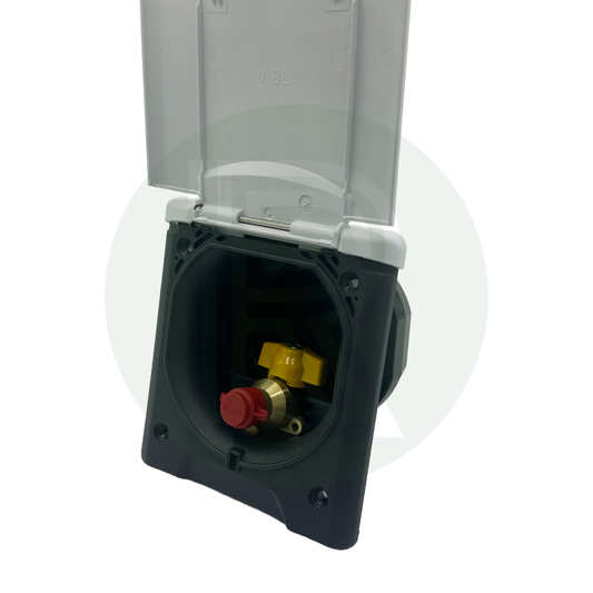 FAWO External Gas BBQ Point Magnetic Flap White