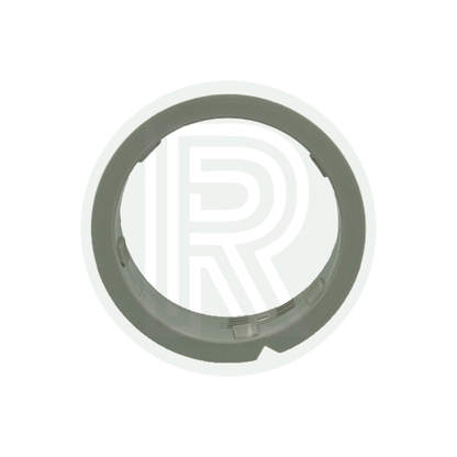 Truma back nut with moulded teeth for securing ducting pipe