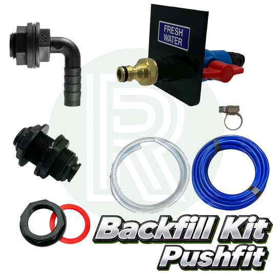 Water Tank Backfill System Kit - Pushfit