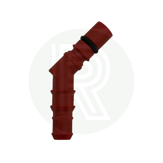 Red Reich Tap Connector Tail 1 x 12mm Barbed