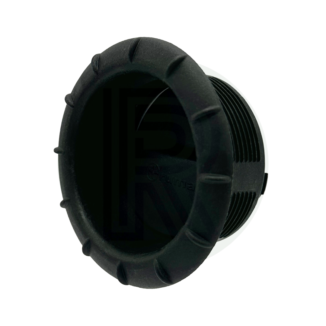 Truma black air vent outlet showing butterfly flap control