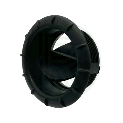 Truma 65mm black air vent outlet low profile butterfly heating vent