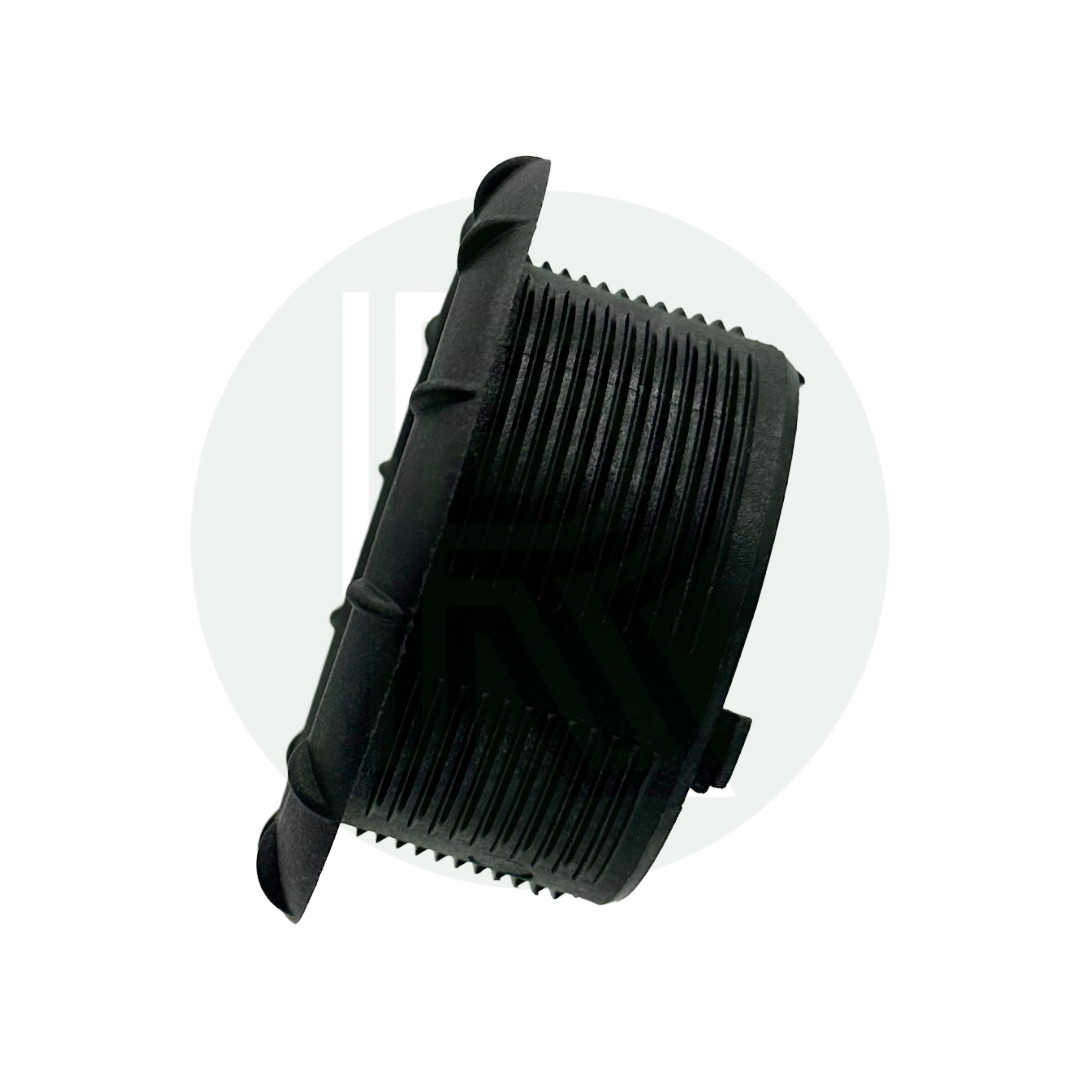 Low profile black heating vent showing minimal surface protrusion