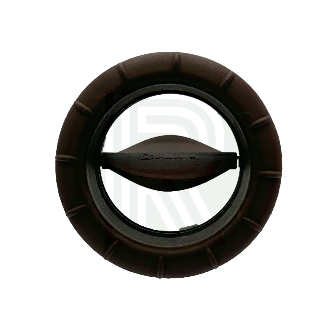 Truma brown air vent outlet showing butterfly flap control