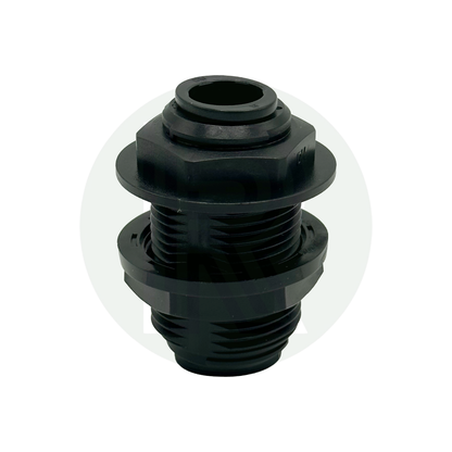 12mm Pushfit Bulkhead Fitting Female/Female