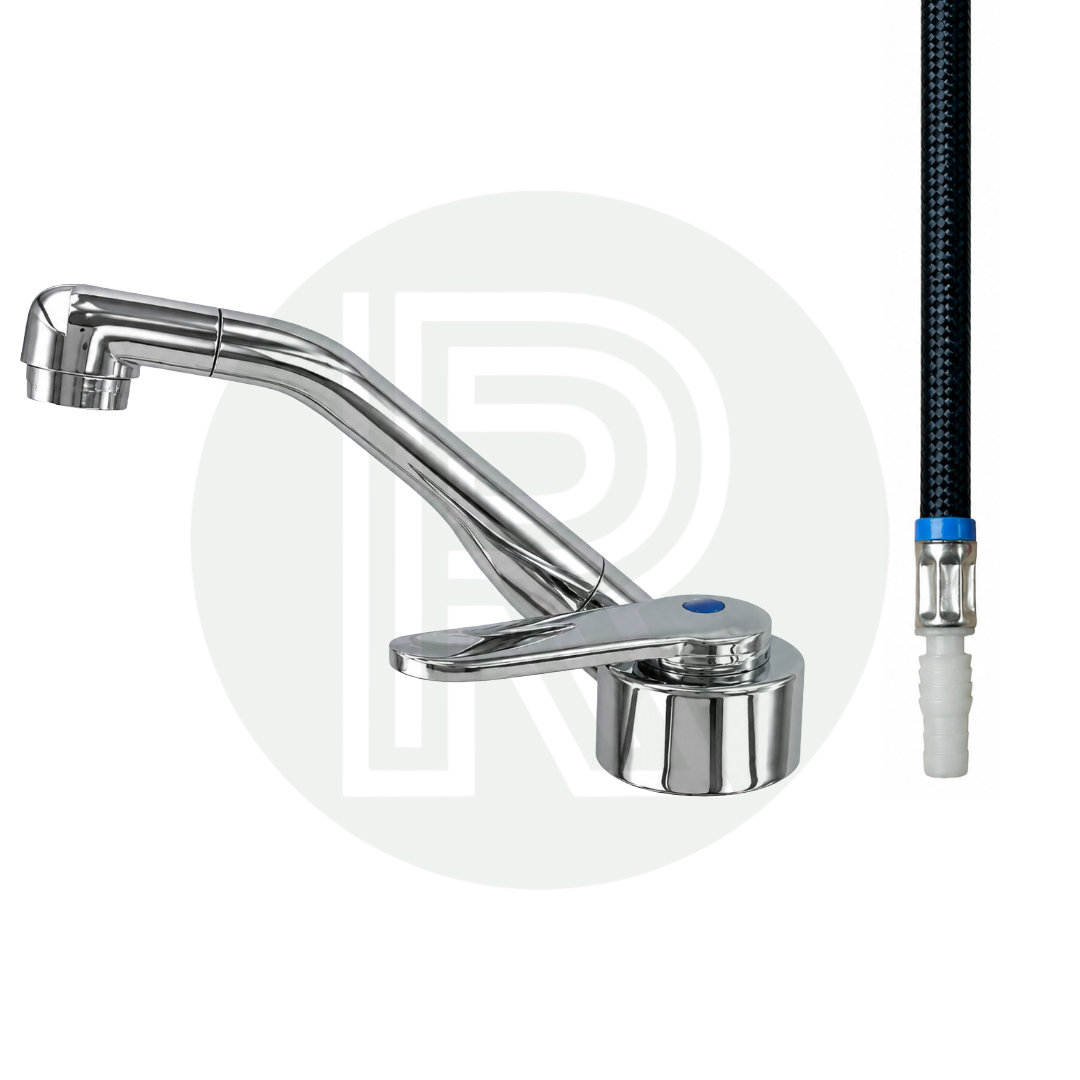 Comet Florenz Folding Tap Chrome Cold Only - Barbed Hose