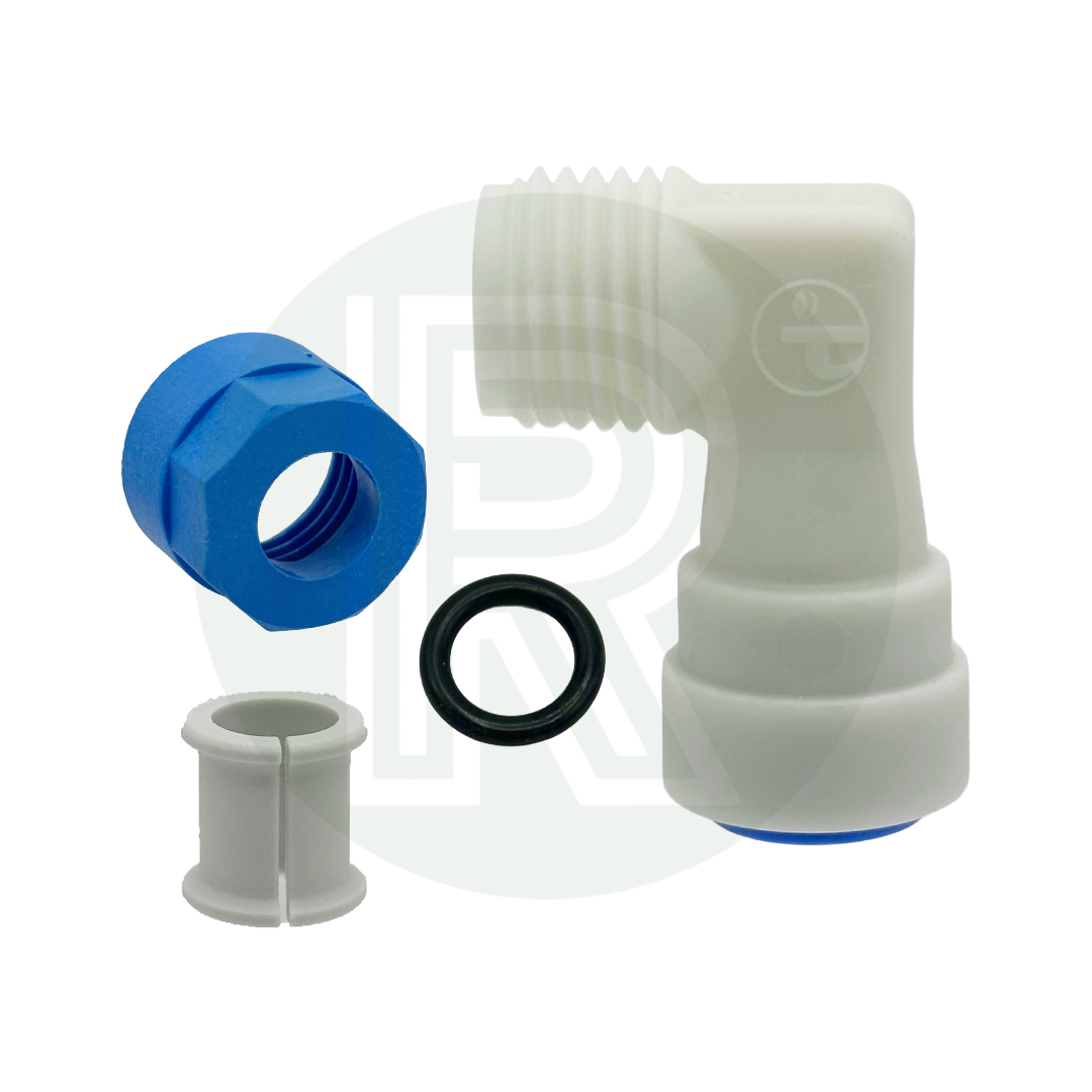 Truma cold water inlet elbow fitting 12mm pushfit for Ultrastore heater