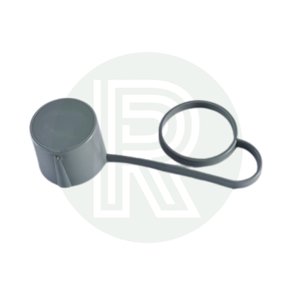 28mm Detachable/Replacement Drain Tap Cap - Grey