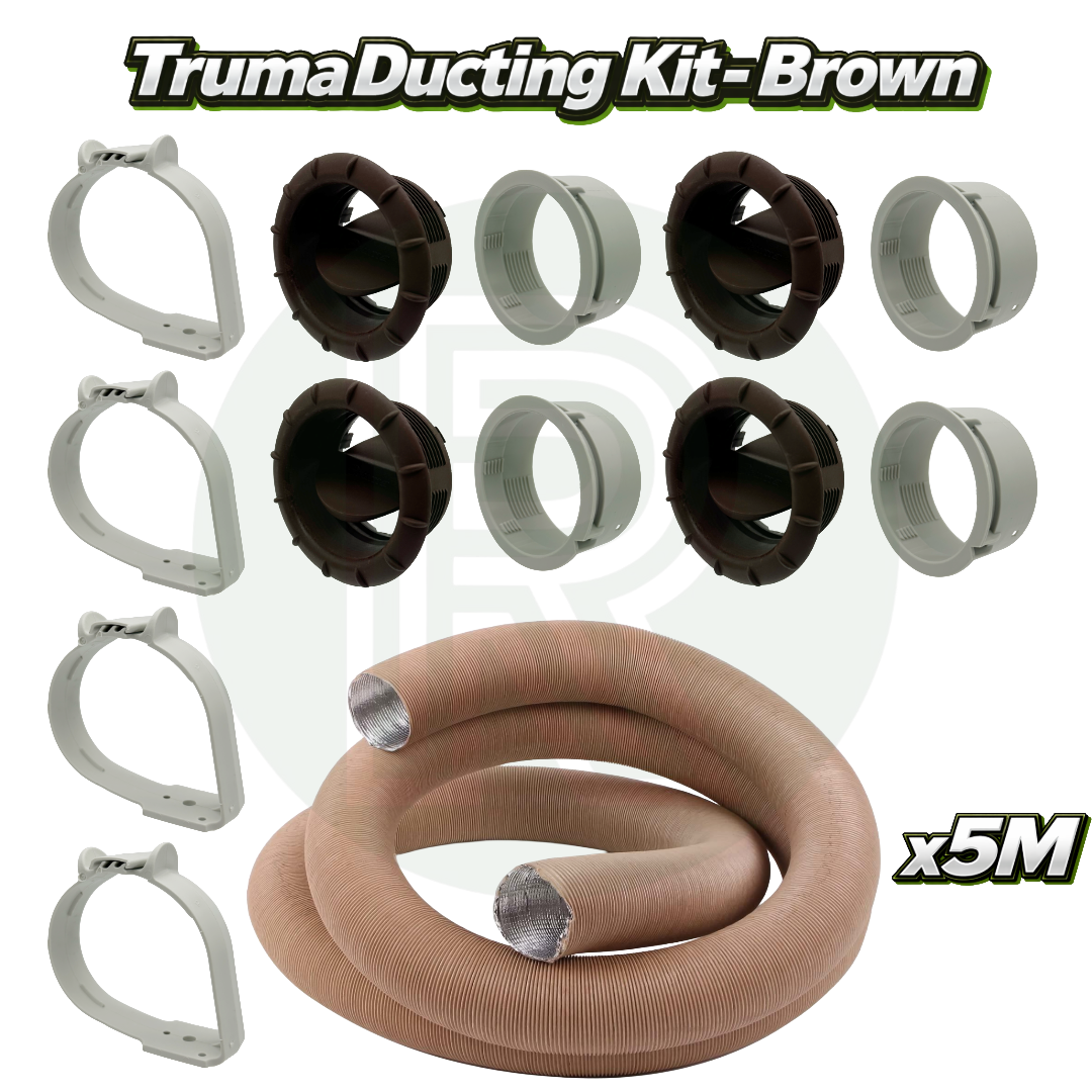 Truma Combi ducting kit with 65mm warm air pipe and vents